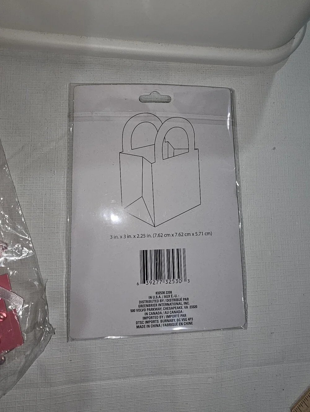 Party Votive Candle- Rose Pink Gift Boxes With Pink Pacifier On Top/Baby Shower